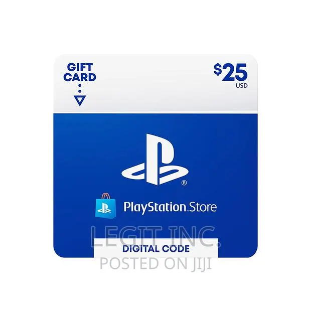 $25 Playstation Digital Gift Card Voucher · Photo 1