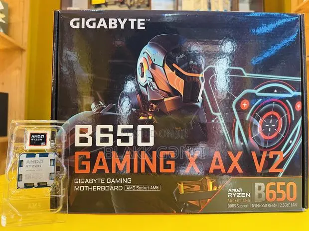 Ryzen 5 9600x Processor + Gigabyte B650 Ddr5 Motherboard · Photo 1