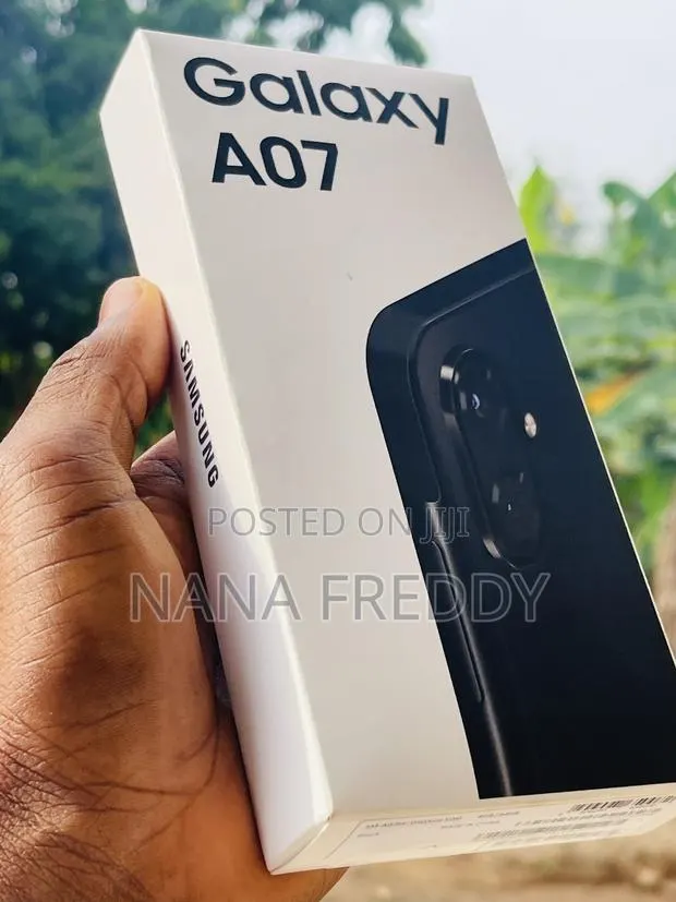 New Samsung Galaxy A07 4G 64 GB Black · Photo 1
