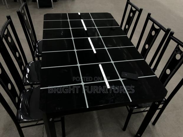 Glass Dining Table With Six Chairs · Photo 2