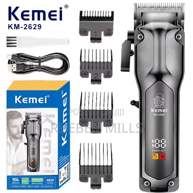 Low Noise Kemei KM-2629 Cordless Salon Barbering Machine · Photo 1