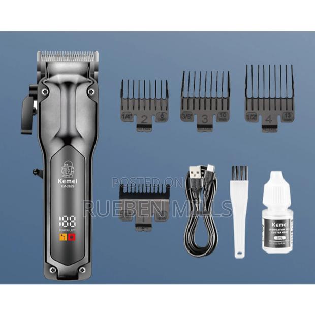 Low Noise Kemei KM-2629 Cordless Salon Barbering Machine · Photo 3