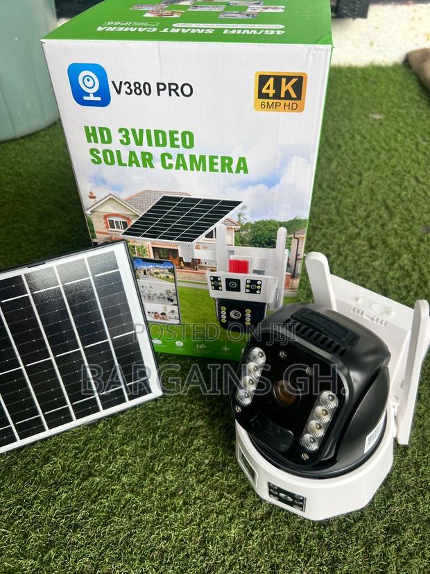 Dual Lens Waterproof CCTV With Sim Slot and Solar Panel · Photo 3