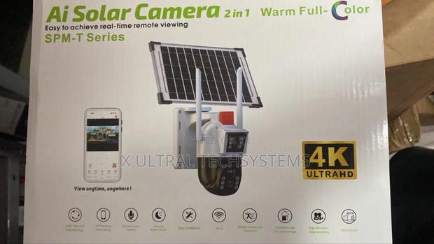 4g Ai Smart Solar Camera ( All Sim Card ) · Photo 1