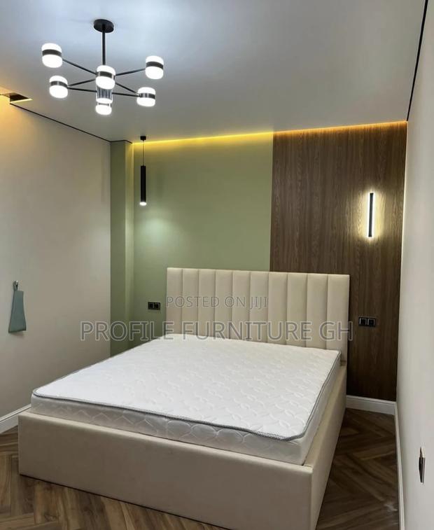 Authentic Fabric Queen Bedframe With Mattress (72x75) · Photo 1