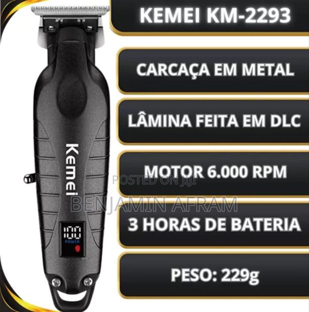 Rechargeable Cordless Hair Clippers Km-2293 · Photo 1