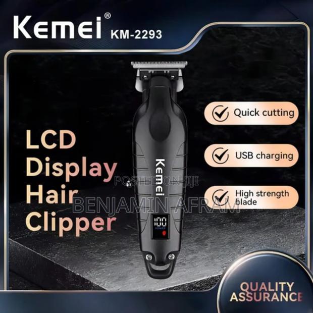 Rechargeable Cordless Hair Trimmer KM-2293 · Photo 1