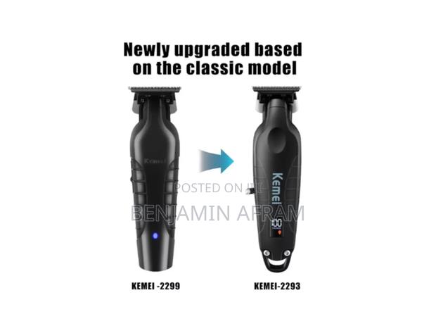 Rechargeable Cordless Metallic USB Hair Clipper · Photo 3