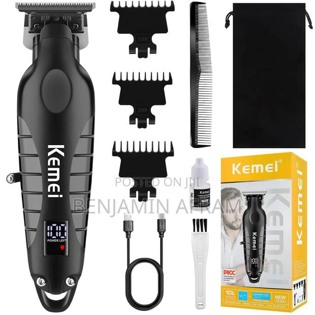 Kemei Wireless Rechargeable Detailers/ Hair Clippers KM-2293 · Photo 1