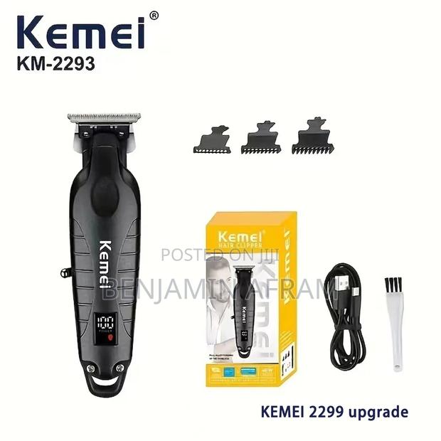 Kemei Wireless Rechargeable Detailers/ Hair Clippers KM-2293 · Photo 3