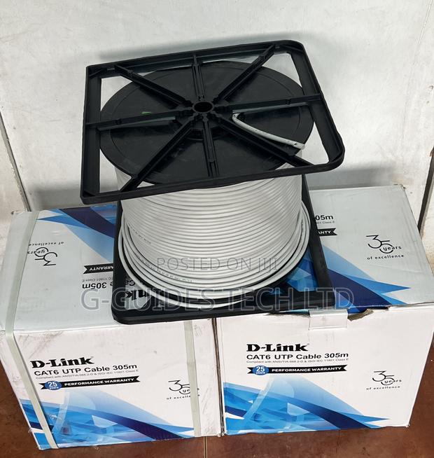 D-Link Cat6 Utp Cable 305m, D-Link Cat6 Utp Cable 305m 24awg · Photo 2