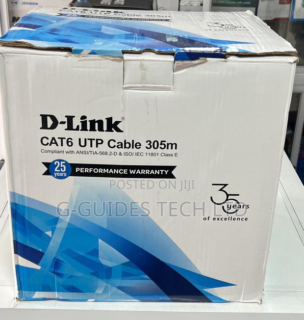 D-Link Cat6 Utp Cable 305m, D-Link Cat6 Utp Cable 305m 24awg · Photo 4