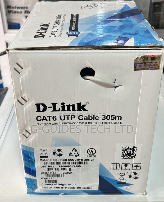 D-Link Cat6 Utp Cable 305m, D-Link Cat6 Utp Cable 305m 24awg · Photo 5