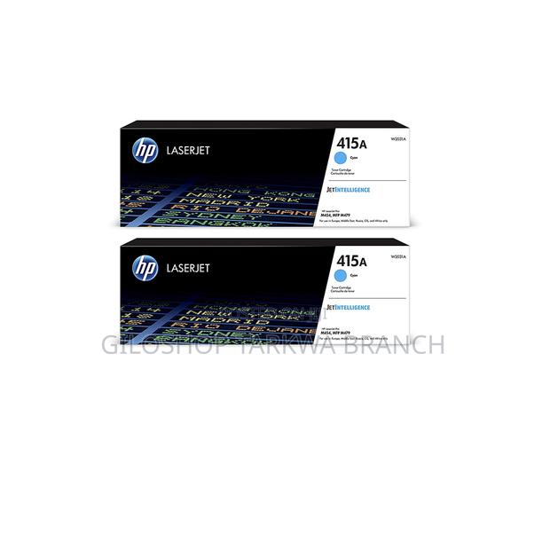 Hp 415a Cyan Original Laserjet Toner Cartridge (W2031a) · Photo 1