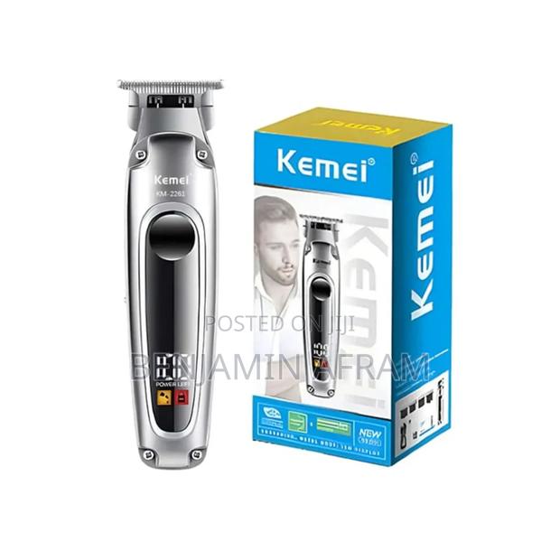 Professional Rechargeable Hair Trimmer KM-2261 · Photo 1