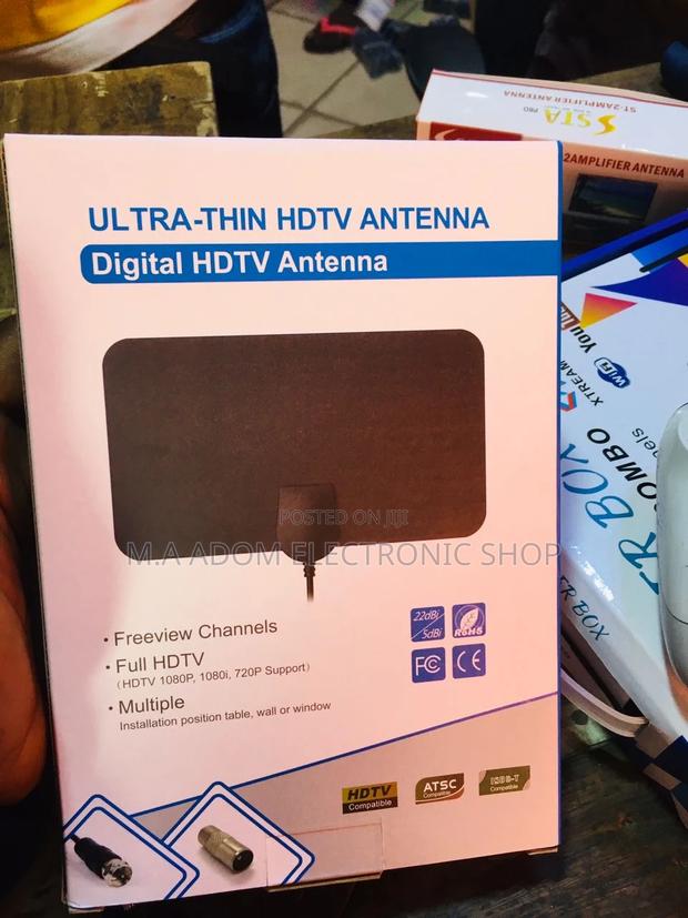 Say Goodbye to Cable Bills: Indoor Antenna With Booster · Photo 1
