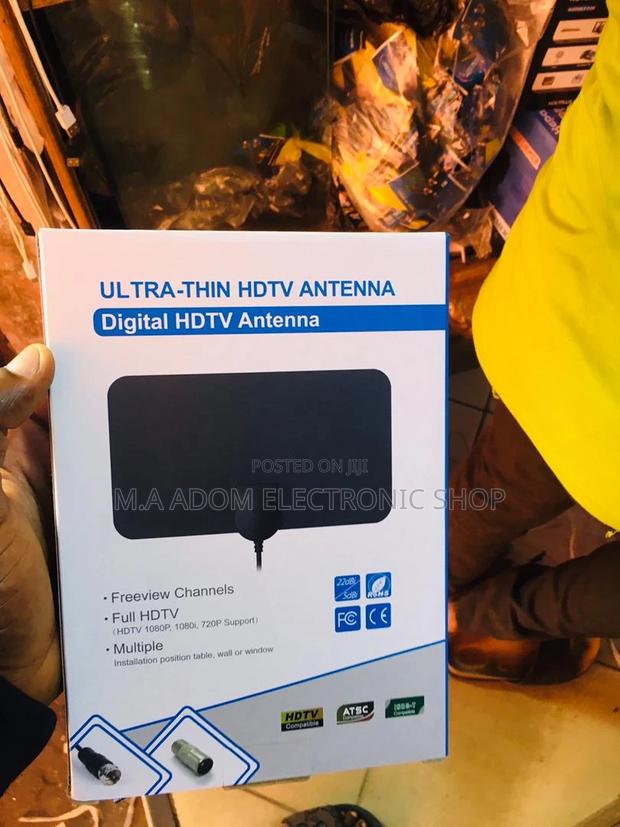 Indoor Antenna With Booster: Cut All Cord Now · Photo 1