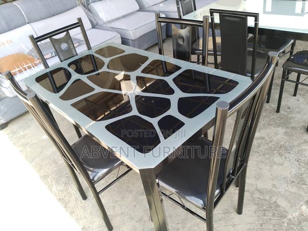 Dining Glass Table With Chairs · Photo 1