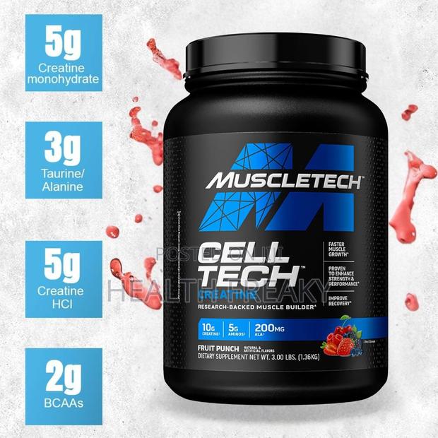 Creatine Celltech Creatine Muscletech Muscle Builder Energy · Photo 3