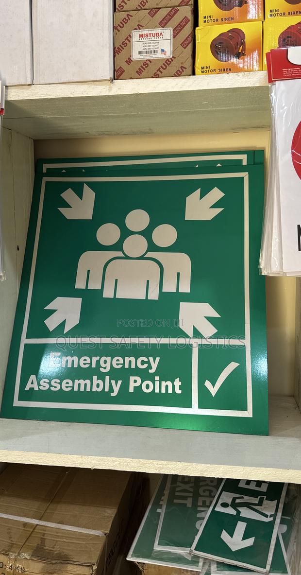 Emergency Aseembly Point Board · Photo 1