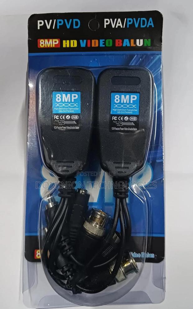 8MP HD Passive Video Power Data Audio Balun-Rj45 · Photo 2