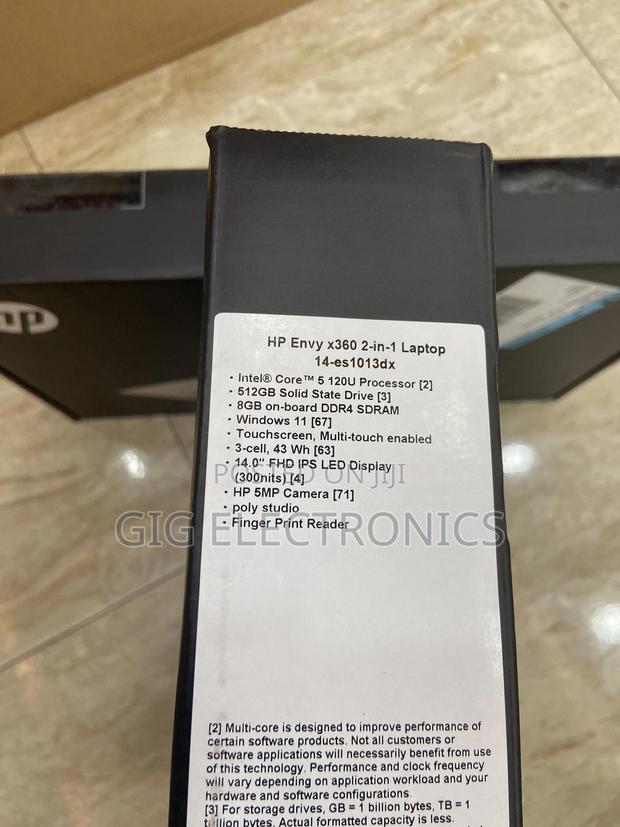 New Laptop HP Envy 14 8GB Intel Core i5 SSD 512GB · Photo 3