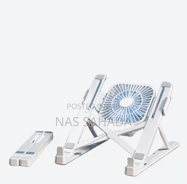 Adjustable Laptop Stand Cooling Fan · Photo 1