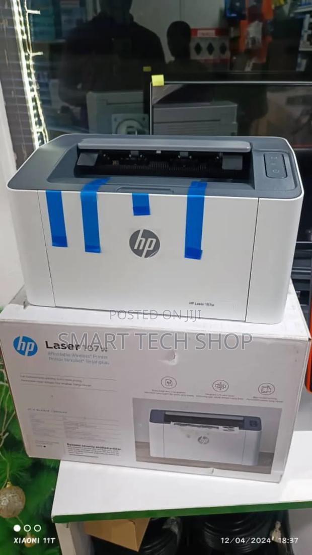 Hp Laserjet 107w Back and White Printer · Photo 1