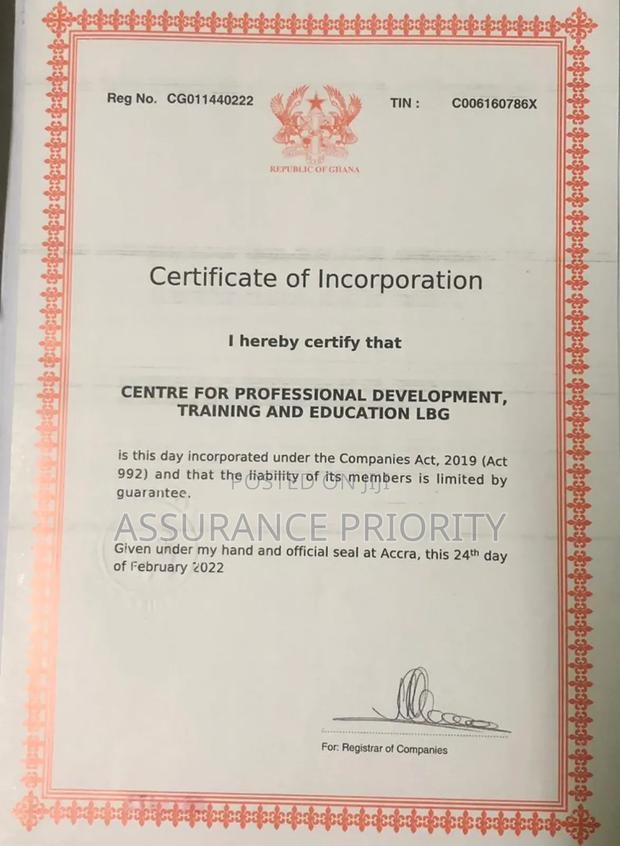 Business Certificate · Photo 7