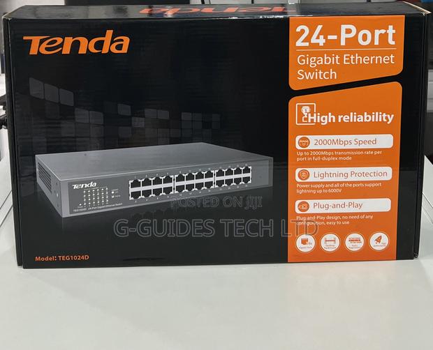 Tenda 24port Gigabit Switch, 24-Port Gigabit Ethernet Switch · Photo 6