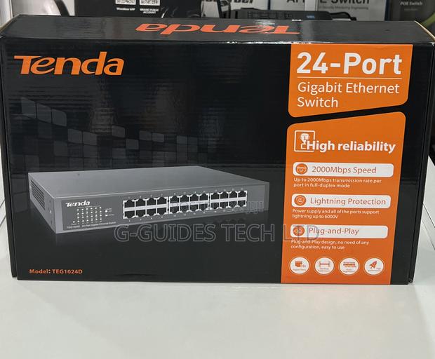 Tenda 24port Gigabit Switch, 24-Port Gigabit Ethernet Switch · Photo 3