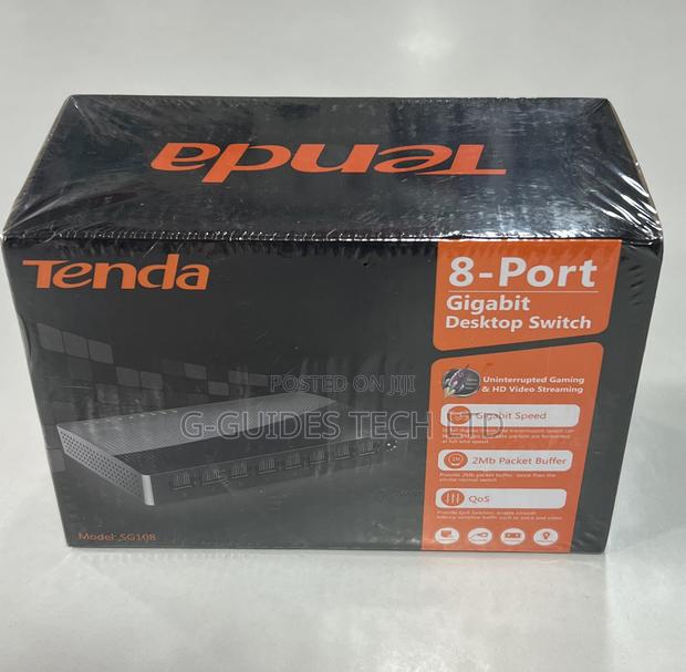 Tenda 8port Gigabit Desktop Switch, 8-Port GIGABIT SWITCH · Photo 2