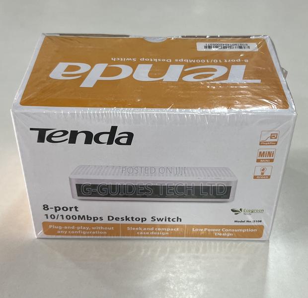 Tenda 8-port Switch, 8-PORT 10/100mbps Desktop Switch · Photo 5