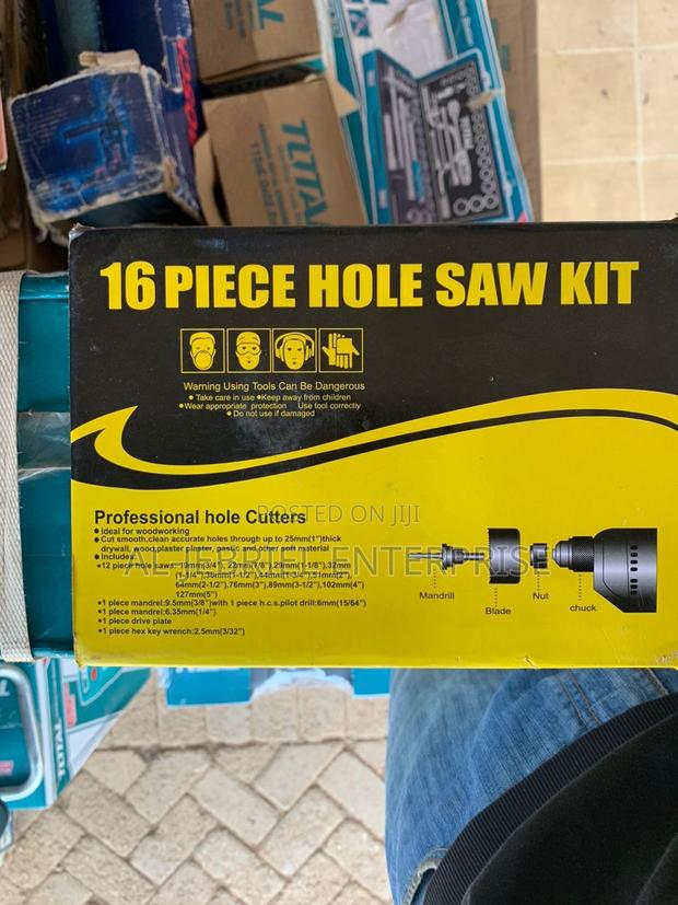 16 Piece Bi-Metal Hole Saw Kit Professional Hole · Photo 1