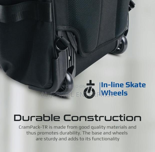 Promate CRAMPACK-TR Large Capacity Durable Trolley Backpack · Photo 3