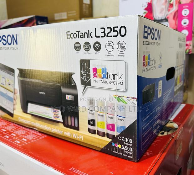 Connect Wireless Print With Epson L3250 Colored Printer · Photo 1