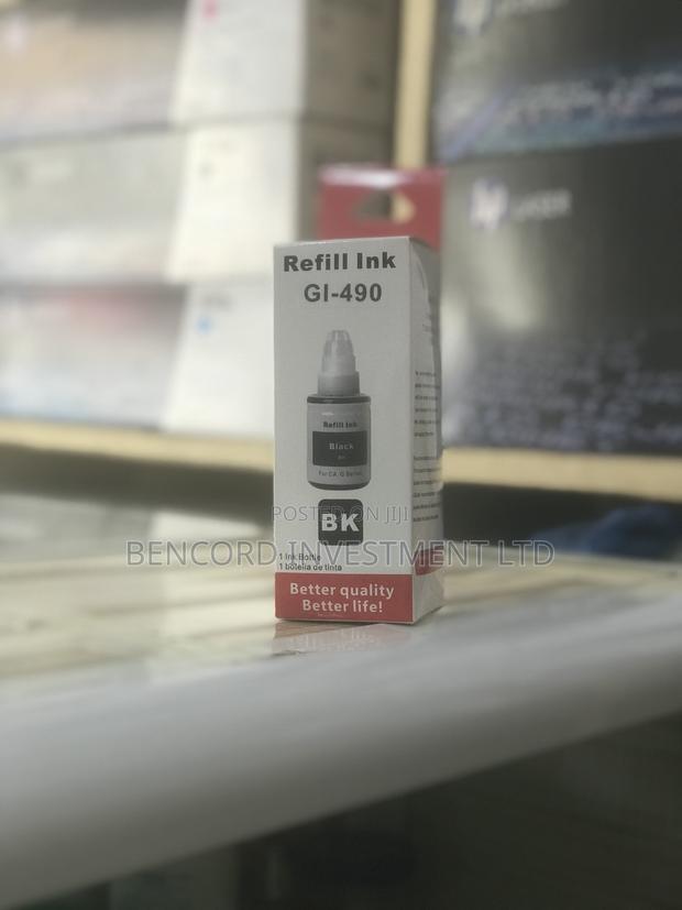 CANON Refill Ink : Gi 490 Black · Photo 1