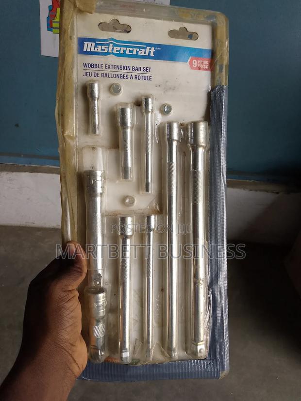 9pcs Extension Bar Set Master Craft Brand · Photo 2