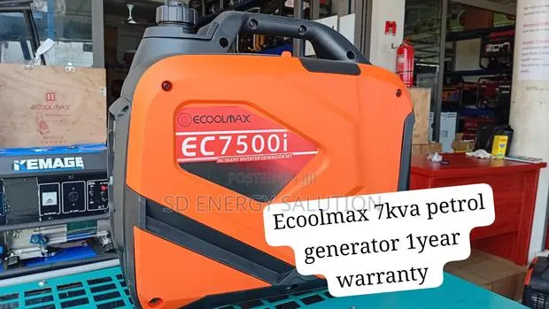 Ecoolmax 7KVA Generator – High Performance Petrol Genset · Photo 1