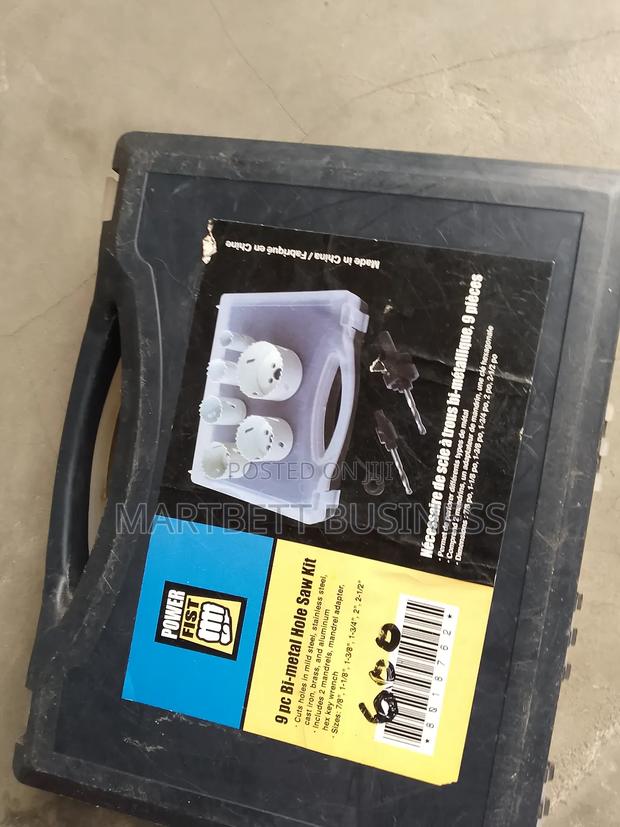 9cs Bi Metal Hole Saw Kit · Photo 5