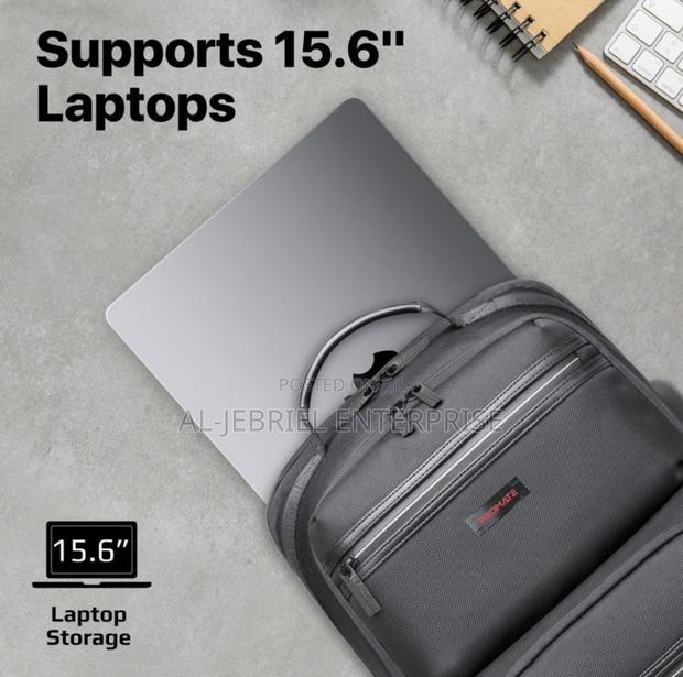 Promate ELITEPACK-PRO 15.6′′ Laptop Backpack + Compartments · Photo 3
