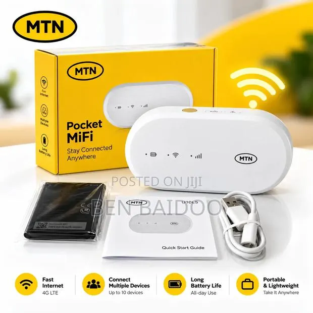 MTN 4G Universal Mifi (Portable -Lightweight) · Photo 1