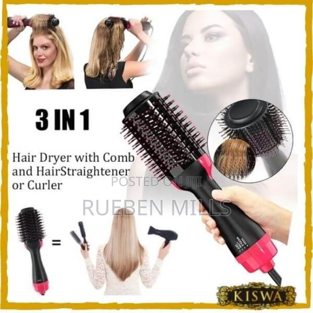 4 in 1 Sonar Hair Dryer Brush and Straightener · Photo 2