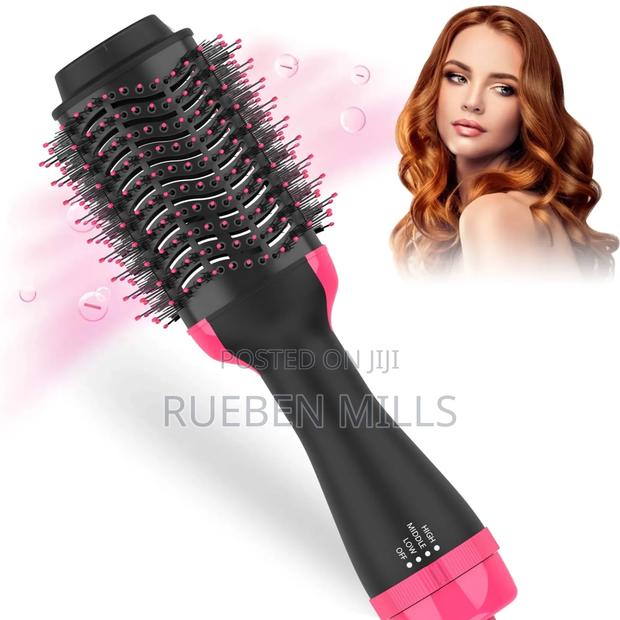 3 In 1 Blow Dryer Brush Comb Hot Air Hair Straightener · Photo 1
