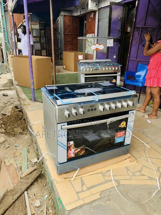 Fresh in Box Ferre 90x60cm 4Gas+2Electric Burner Cooker With Oven · Photo 1