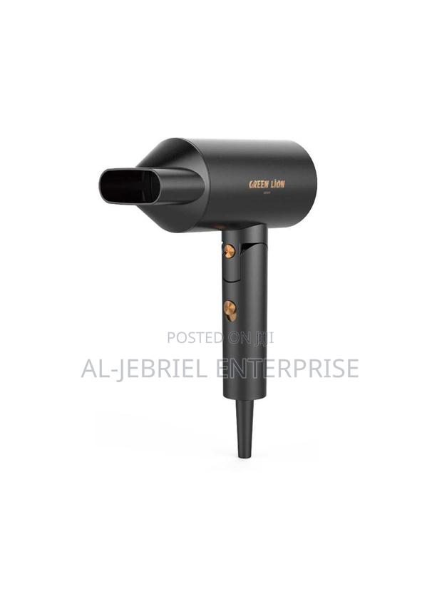 Green Lion Foldable Hand Hair Dryer 2000W Black · Photo 1