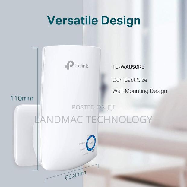 Tp-Link TL-WA850RE 300mbps Wi-Fi Range Extender · Photo 2