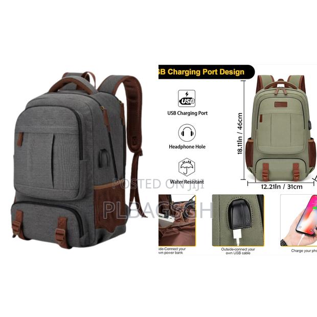 Khaki Potable Multi Fashionable Backpack at Plbagsgh · Photo 3
