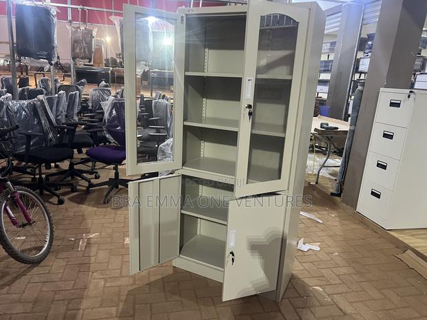 Metallic Office Cabinet · Photo 2