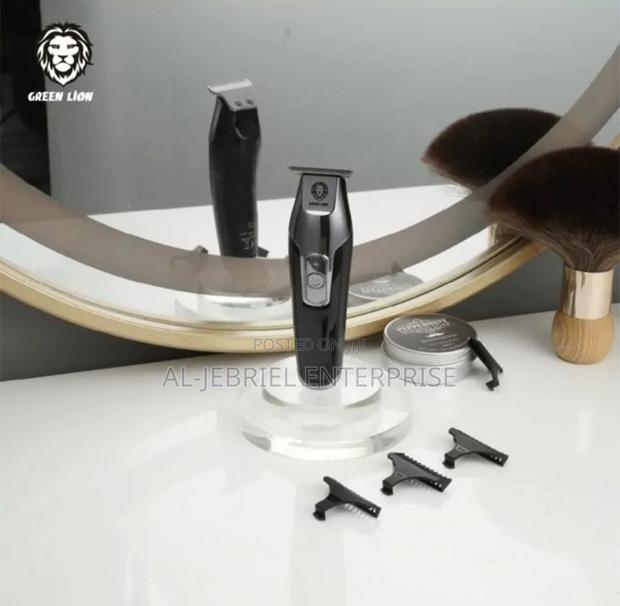 Green Lion Pro Rechargeable Hair Trimmer 1400mah — Black · Photo 2